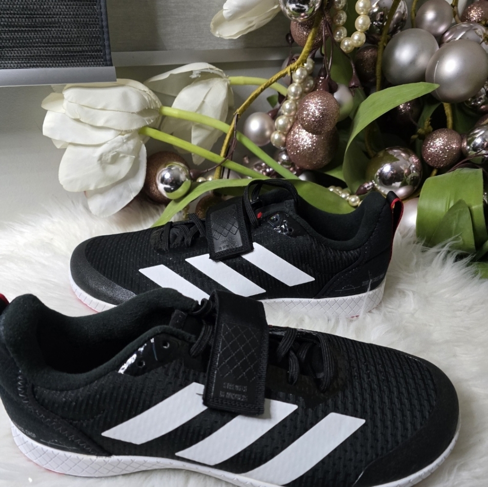 adidas The Total Core Black Cloud White Pure Ruby mens shoes Size8.5Brand new - Picture 3 of 5